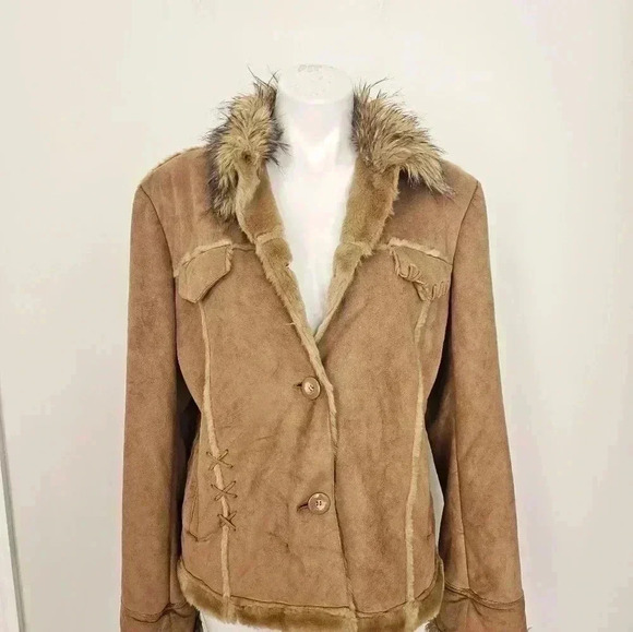 Fitz-Wright Jacket Size Large EUC 100% Polyester and Acrylic - Picture 8 of 13